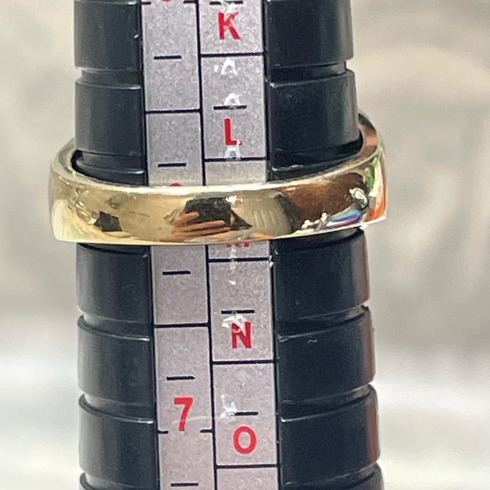 ✨Vintage Mothers ring Sample Brass Gold Plated Multicolor Gemstone Band Size 6 - Picture 10 of 10
